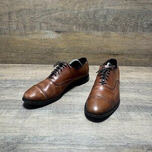 Allen Edmonds Park Avenue Brown Cap Toe Oxford Shoes Men's Size 11.5